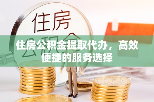 宁化住房公积金提取代办，高效便捷的服务选择